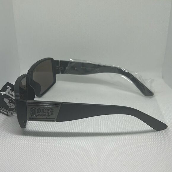 Locs Mens Mirrored Hardcore Sunglasses - Picture 2 of 3